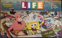 Life the Game of Spongebob Squarepants Instructions - Hasbro