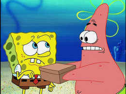 spongebob the secret box