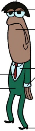 Brian Flounder model pose