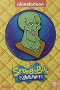 An official pin of "Handsome Squidward"