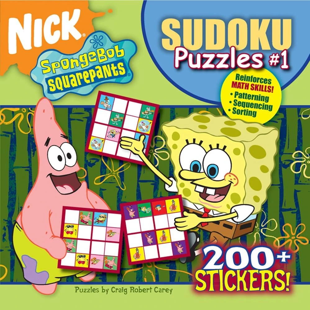 SpongeBob SquarePants Sudoku Puzzles 1 Encyclopedia SpongeBobia Fandom