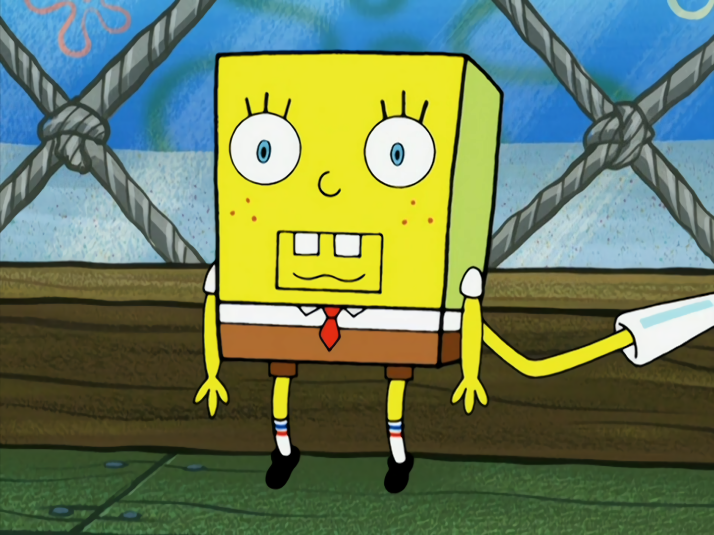 spongebob hand puppet