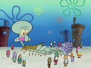 Giant Squidward 138