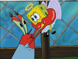 The painted background's white border is visible in this shot at the top of the screen for a few seconds.