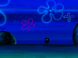 Squidward's house missing in The Secret Box