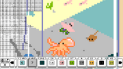 Patrick Star in Coloring Pixels.