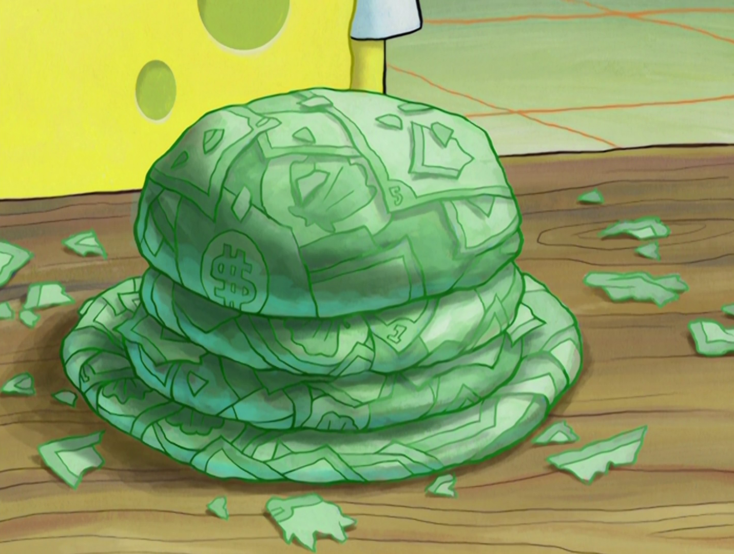 spongebob money pretty patties