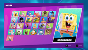 Nickelodeon All-Star Brawl Moves Menu