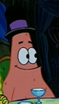 Patrick Wearing a Top Hat