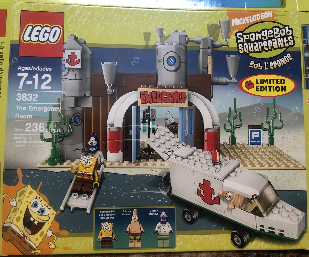 spongebob bubble bass lego