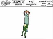 Teen 3 model sheet