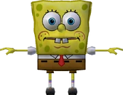 Early model of SpongeBob.