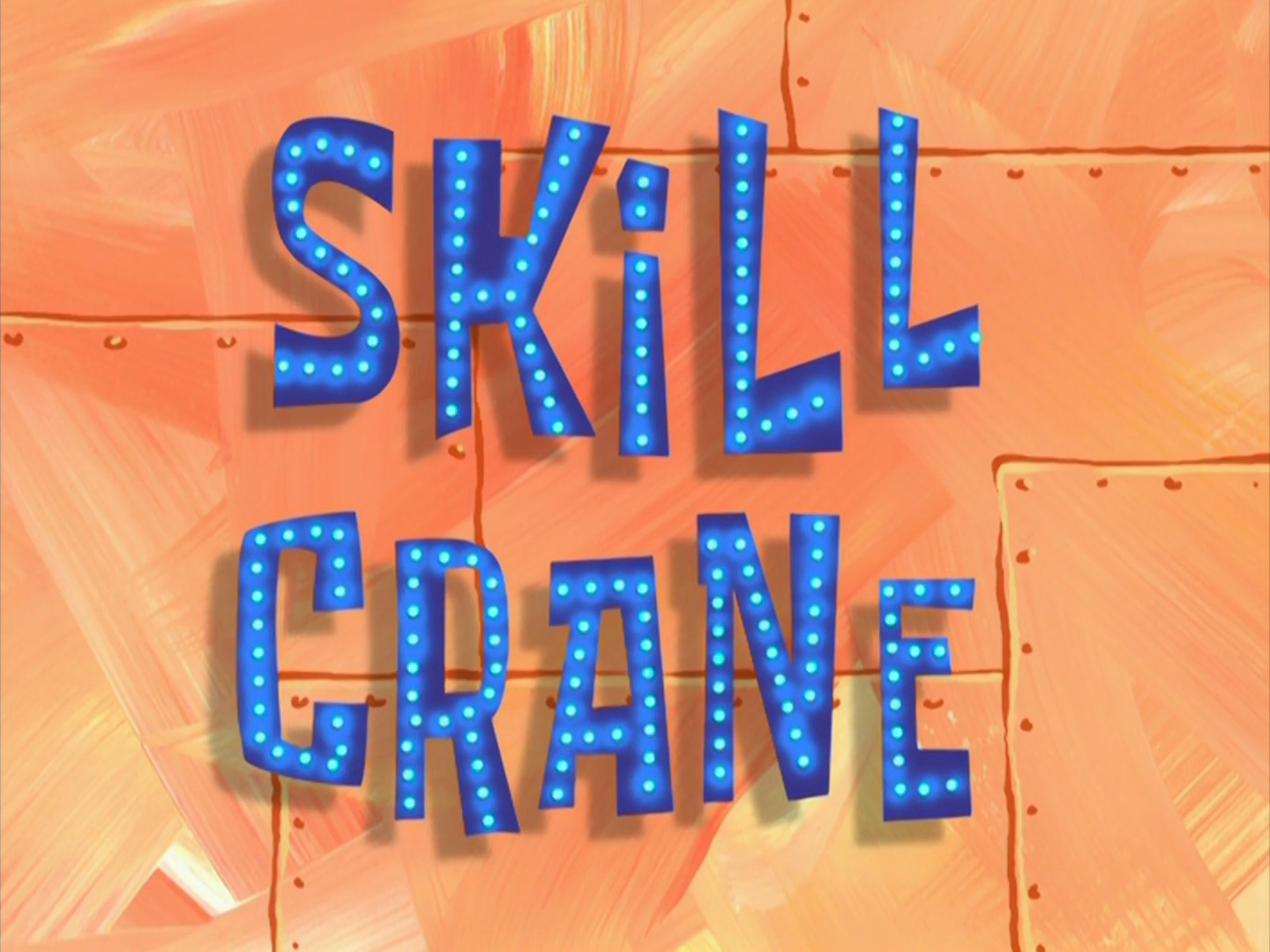 spongebob skill crane