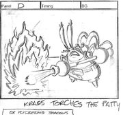 Burn sb ph.png (121 KB) Mr. Krabs attempting to burn a green Pretty Patty.