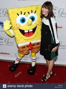 Jill Talley with SpongeBob