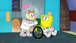 SpongeBob's mouth missing error in Single-Celled Defense