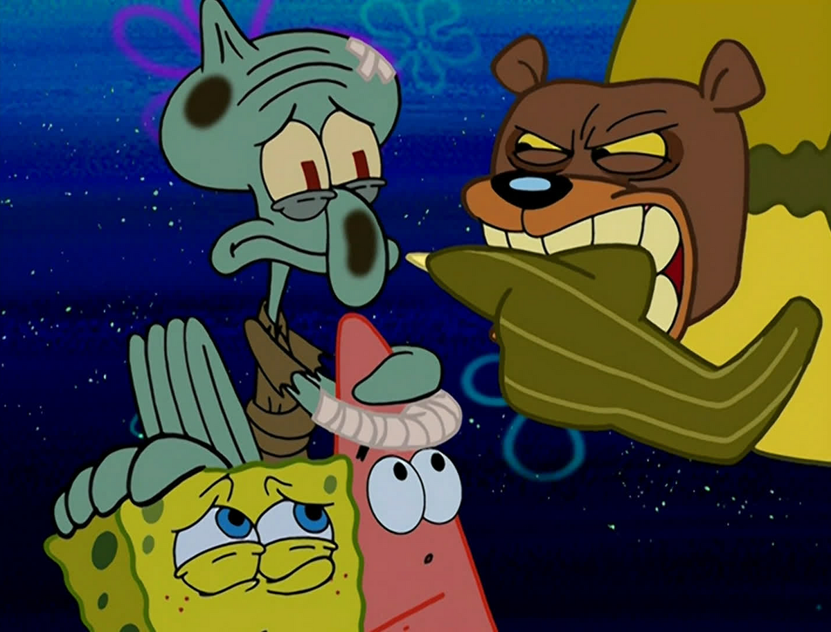 spongebob sea bear