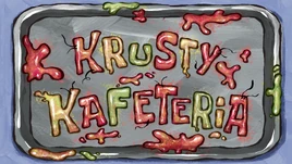 Krusty Kafeteria title card