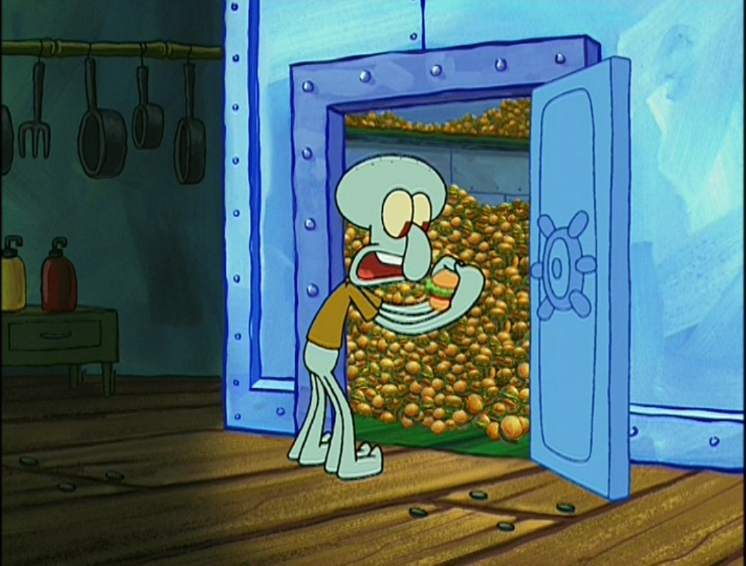 You Like Krabby Patties Dont You Squidward Gif