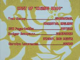 Chimps Ahoy credits