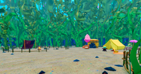 Club SpongeBob area in SpongeBob Simulator