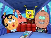 A SquarePants Family Vacation artwork