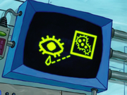 SpongeBob SquarePants Karen the Computer Eye