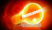 Nickelodeon light bulb logo that was used in episodes produced from 2008-2010.