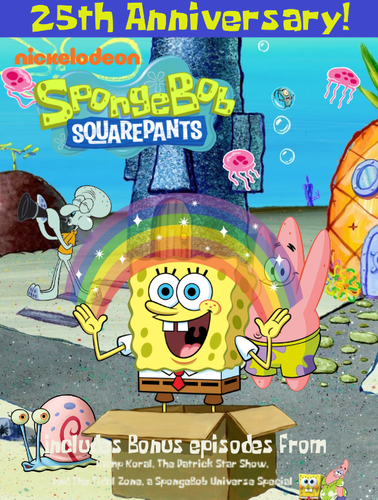 User blog:SquidTron C/SpongeBob's 25th Anniversary (DVD 
