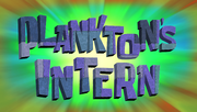 Plankton's Intern