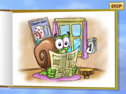 A nod to Gary in the flash game Snail Bob 2