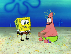 spongebob the secret box