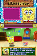 The stock art used on the Nintendo DS version of SpongeBob's Truth or Square.