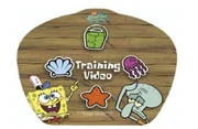 "Krusty Krab Training Video" activity card