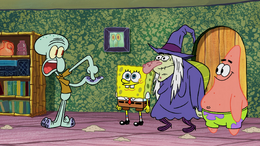 Squidward eye error in Scavenger Pants