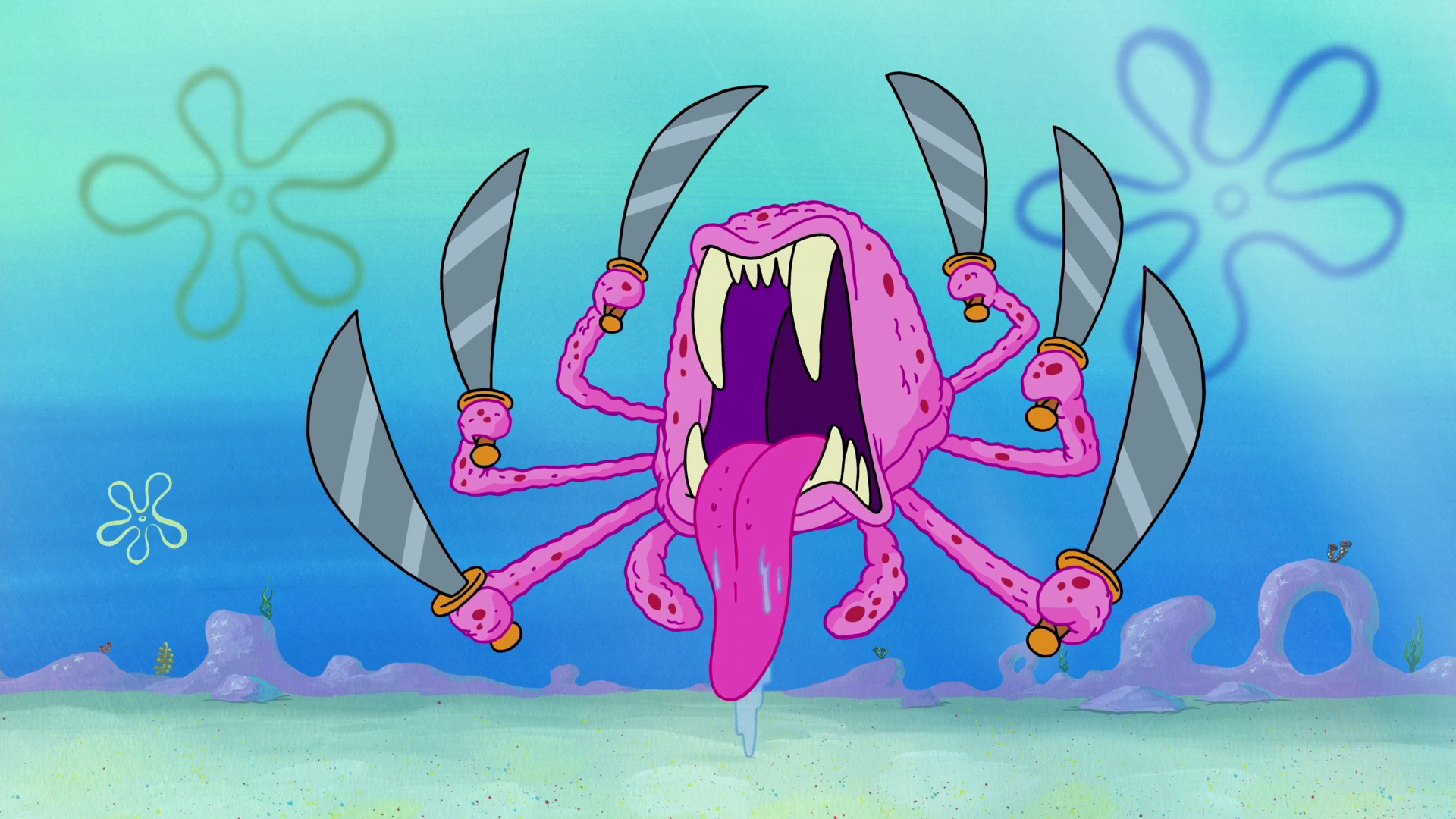 jellyfish from spongebob stinging