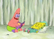 Губка Боб пытается уснуть
