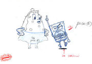 SpongeBob and Mrs Puff layout artwork-1