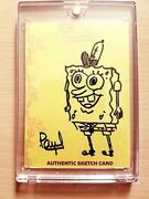 2009-Topps-SpongeBob-SquarePants-Artist-Sketch-Card-Paul