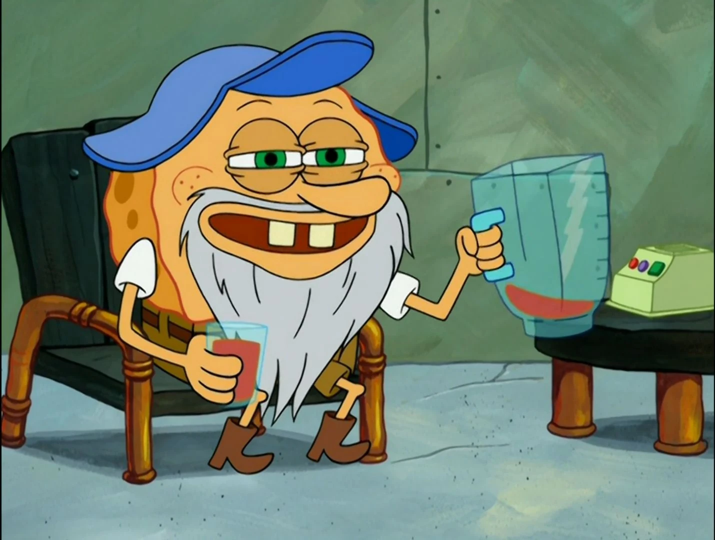 Captain Blue SquarePants Encyclopedia SpongeBobia Fandom