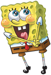SpongeBob SquarePants Smiling - Artwork (3).png