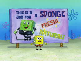 Job for a sale sponge