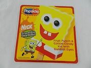 SpongeBob popsicle sticker