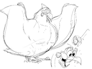 Mommy pterodactyl