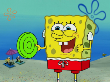 Spongebob pants swim trunks on sale