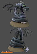 Dragon game piece