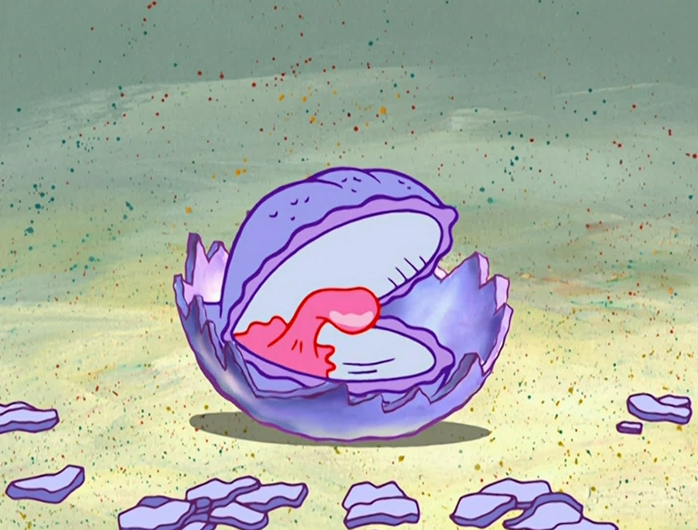 spongebob patrick baby clam