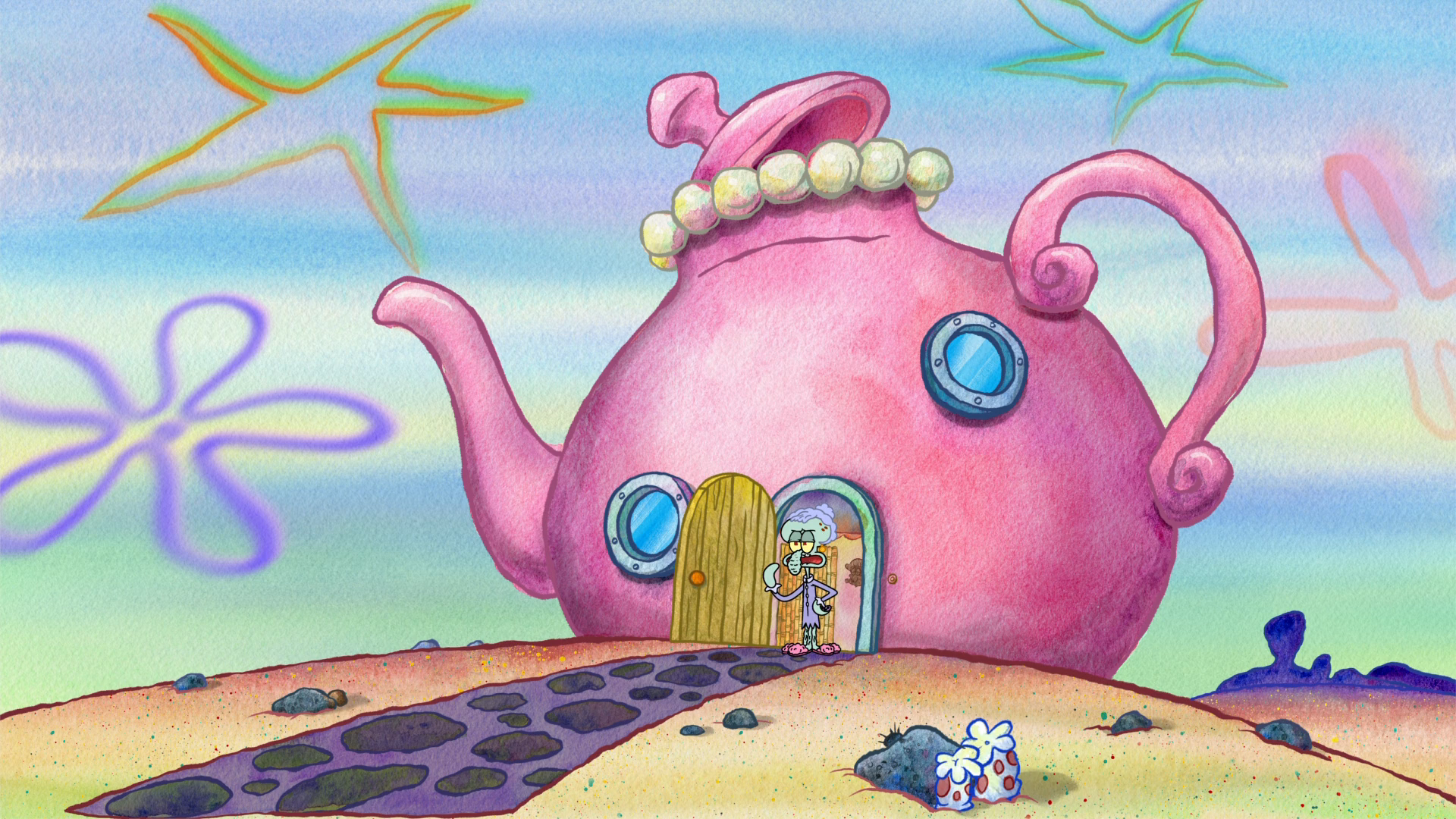 Squidward Tentacles' house, Encyclopedia SpongeBobia