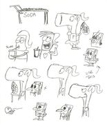 SpongeBob-Pearl-comic-sketches