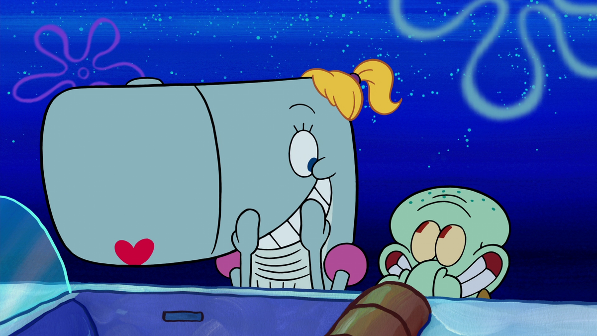 Squidward Pearl Relationship Encyclopedia Spongebobia Fandom 